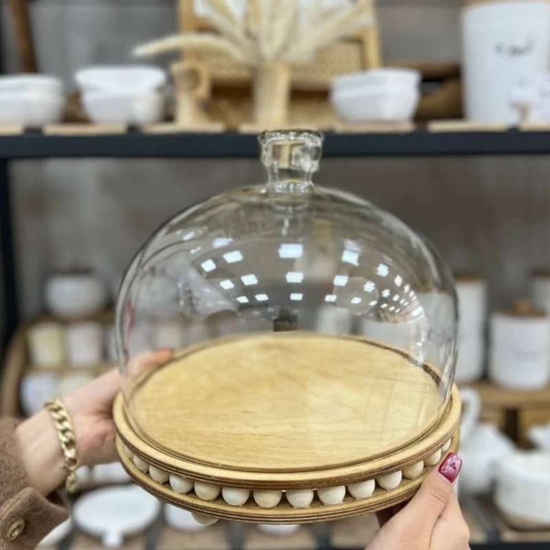 کاپ کیک مهره دار چوبی سایز بزرگ