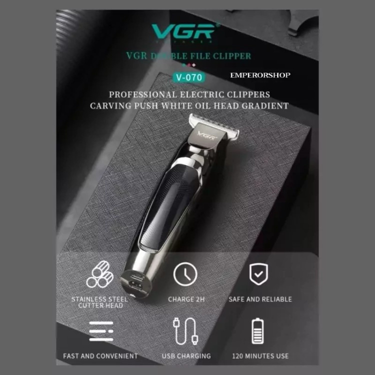 ماشین اصلاح موی سر و صورت وی جی ار مدل V-070