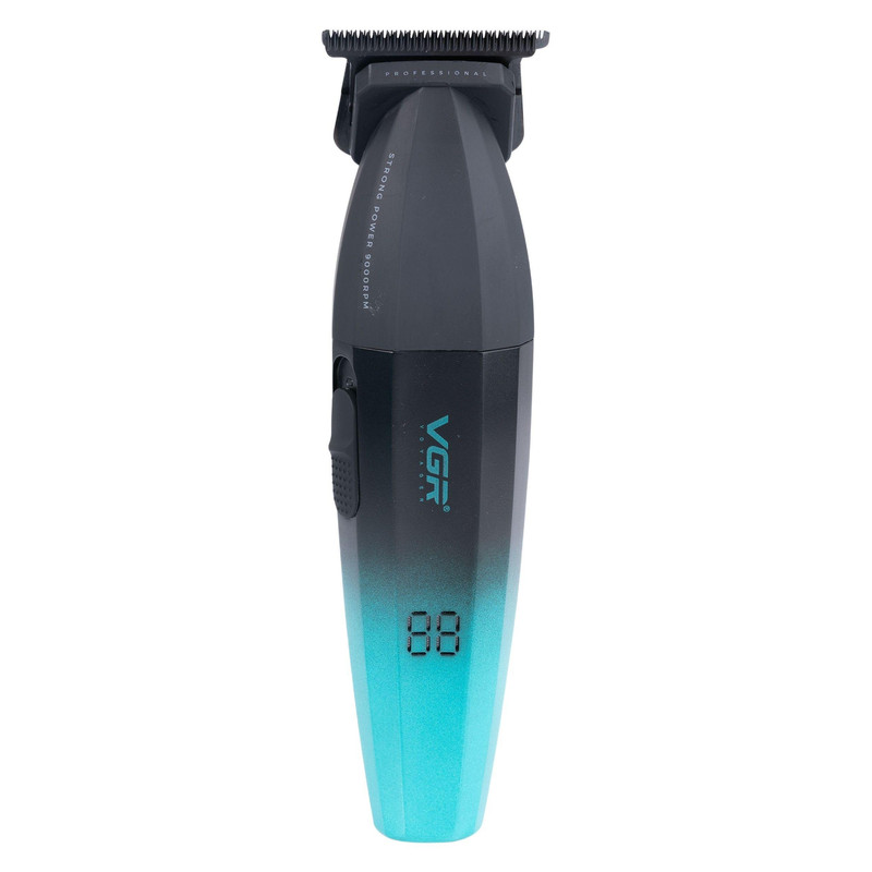 ماشین اصلاح موی سر و صورت وی جی آر مدل V-906 با تیغه سرامیکی پوشش DLC، موتور 9000 دور اصلی و حرفه ای narvan 1452