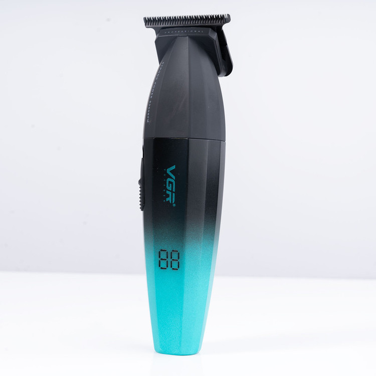ماشین اصلاح موی سر و صورت وی جی آر مدل V-906 با تیغه سرامیکی پوشش DLC، موتور 9000 دور اصلی و حرفه ای narvan 1452