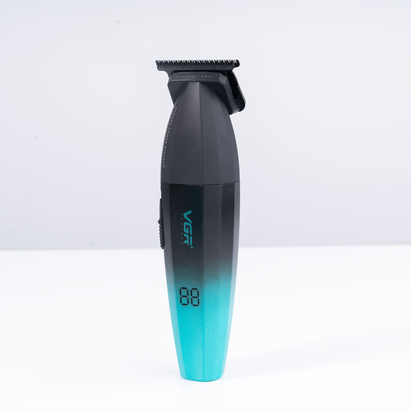 ماشین اصلاح موی سر و صورت وی جی آر مدل V-906 با تیغه سرامیکی پوشش DLC، موتور 9000 دور اصلی و حرفه ای narvan 1452