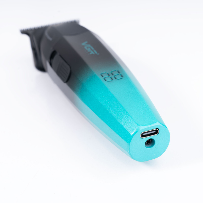 ماشین اصلاح موی سر و صورت وی جی آر مدل V-906 با تیغه سرامیکی پوشش DLC، موتور 9000 دور اصلی و حرفه ای narvan 1452