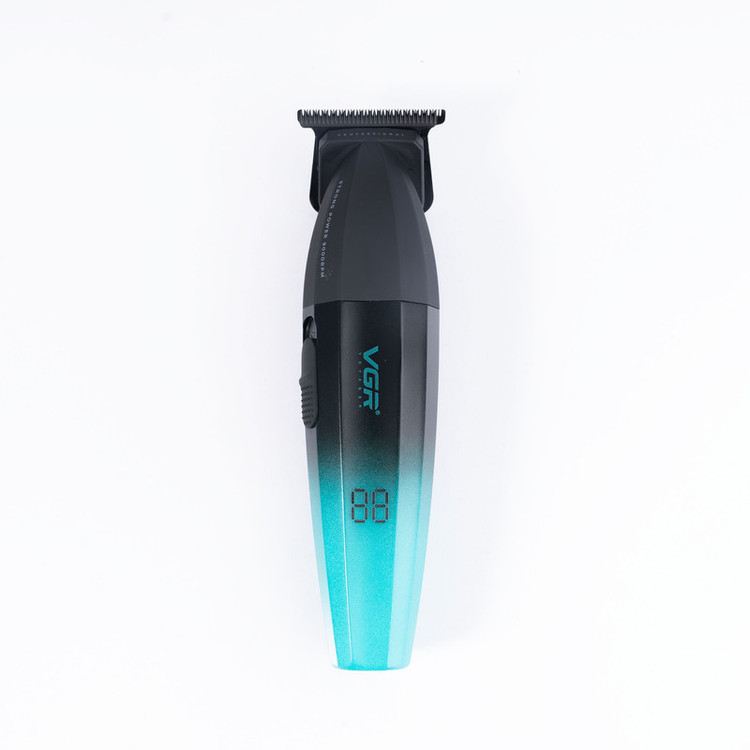 ماشین اصلاح موی سر و صورت وی جی آر مدل V-906 با تیغه سرامیکی پوشش DLC، موتور 9000 دور اصلی و حرفه ای narvan 1452