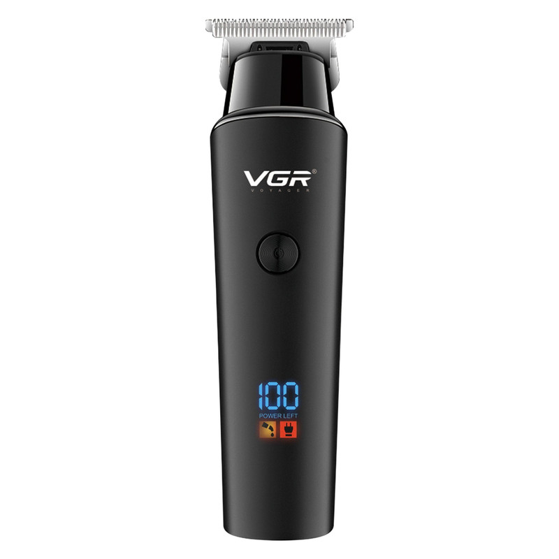 ماشین اصلاح موی سر و صورت وی جی آر مدل 937 با طراحی ارگونومیک، نمایشگر دیجیتال، کد narvan2026