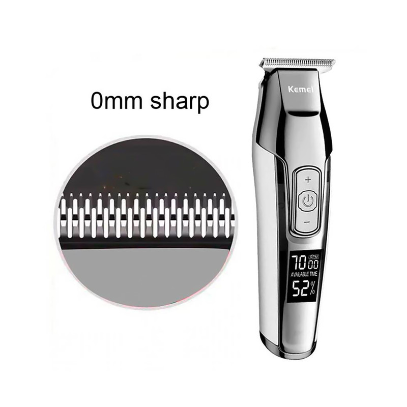 ماشین اصلاح موی صورت کیمی مدل KM-5027 با تیغه تیتانیوم اصلی ضمانت اصالت و سلامت فیزیکی کد narvannew2026
