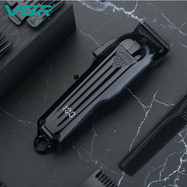 ماشین اصلاح موی سر و صورت وی جی ار مدل V-282 اصلی ضمانت اصالت و سلامت فیزیکی narvan3253
