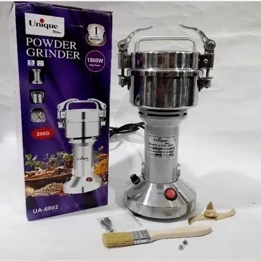 آسیاب صنعتی یونیک 200 گرمی 1800 وات با 1 گارانتی