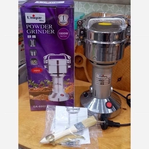 آسیاب صنعتی یونیک 200 گرمی 1800 وات با 1 گارانتی
