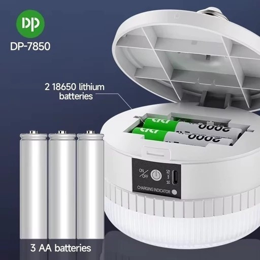 چراغ اضطراری شارژی برند DP مدل DP-7850