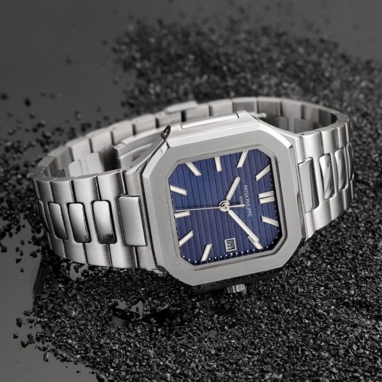 ساعت مچی مردانه پتک فیلیپ Patek Philippe تمام استیل با 5 سال گارانتی