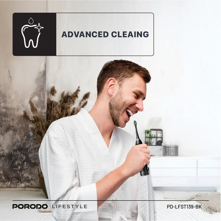 مسواک برقی سونیک + واتر فلاسر Porodo