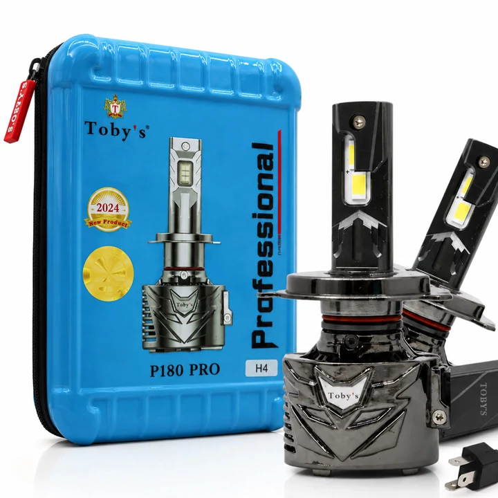 هدلایت Tobys P180 PRO H4 نوردهی فوقالعاده، خط کات دقیق، فن دوگانه