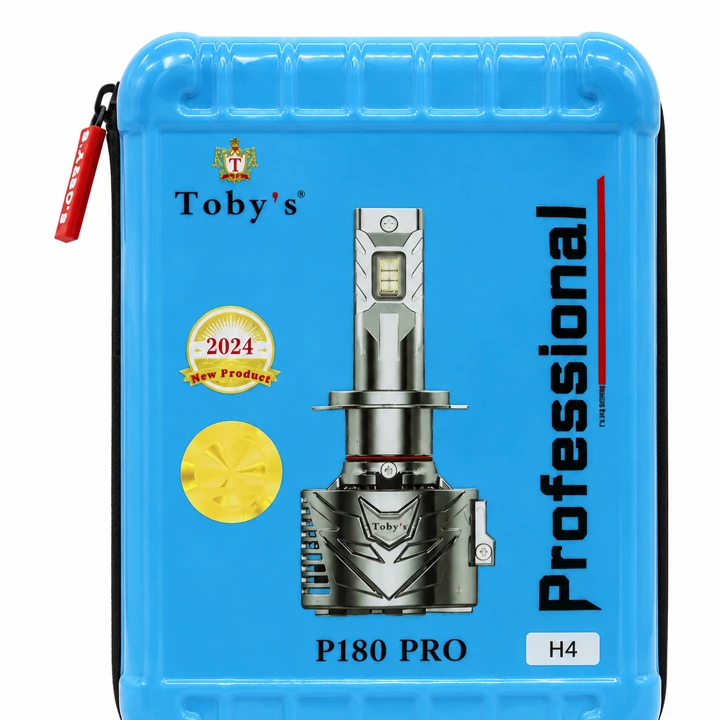 هدلایت Tobys P180 PRO H4 نوردهی فوقالعاده، خط کات دقیق، فن دوگانه
