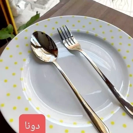 قاشق چنگال یونیک اصلی اهنربا نگیر حک شده جنس درجه یک کیفیت بسیار بالا