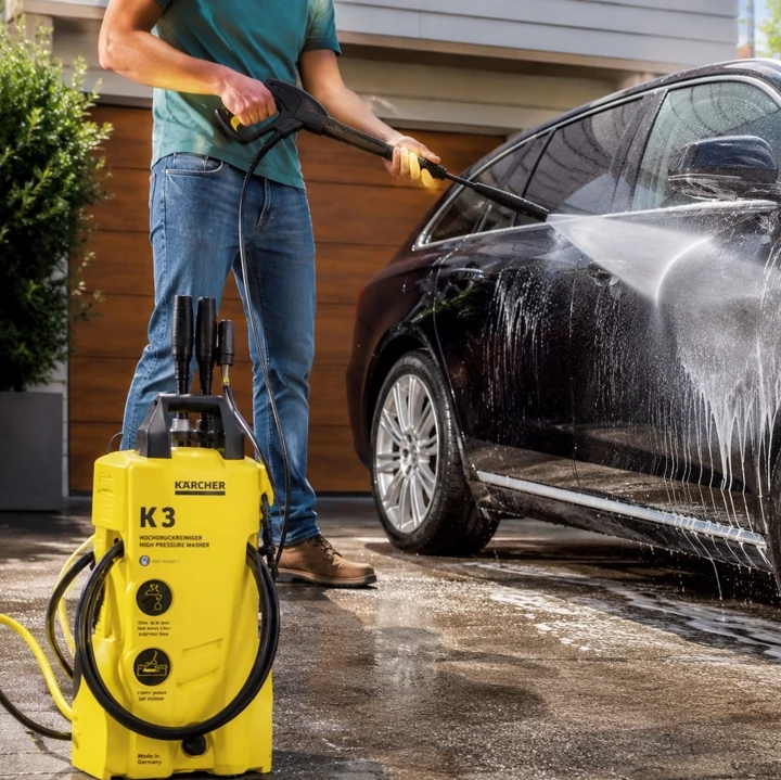 کارواش خانگی کارچر Karcher مدل K3 با فشار 120 بار و موتور 1600 وات