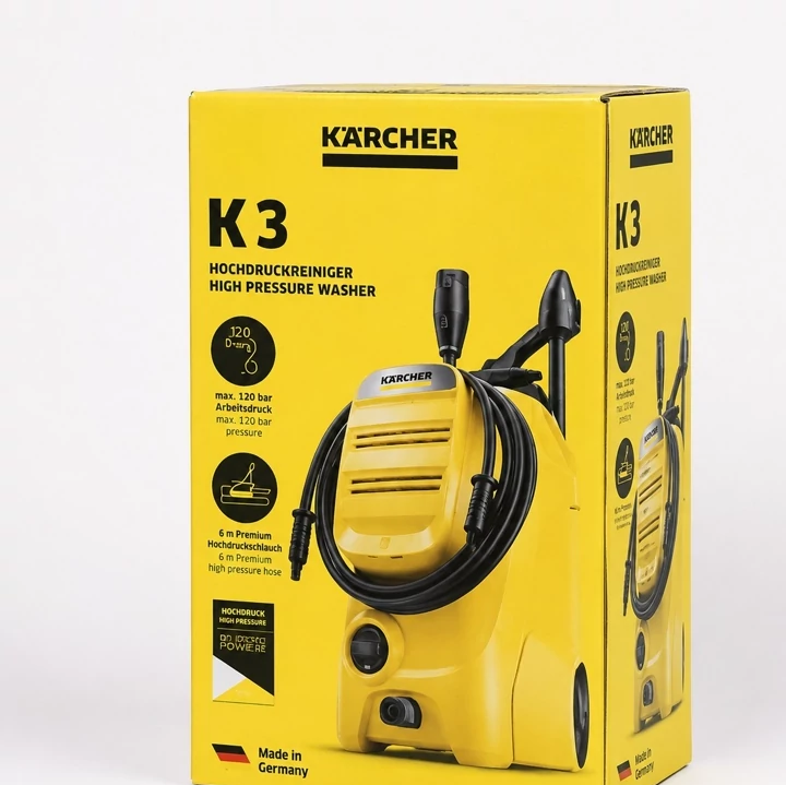 کارواش خانگی کارچر Karcher مدل K3 با فشار 120 بار و موتور 1600 وات