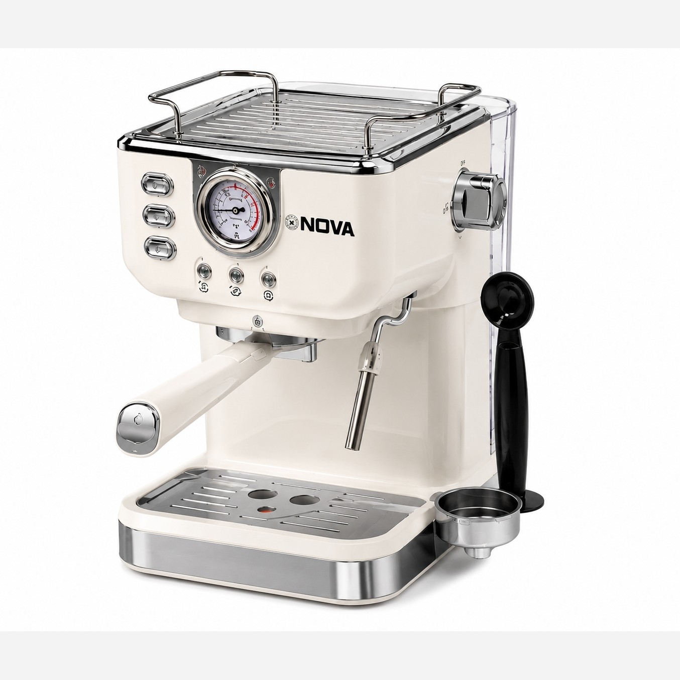 اسپرسوساز برند نوا فشار 20 بار 2200 وات مدل NOVA 183 با گارانتی