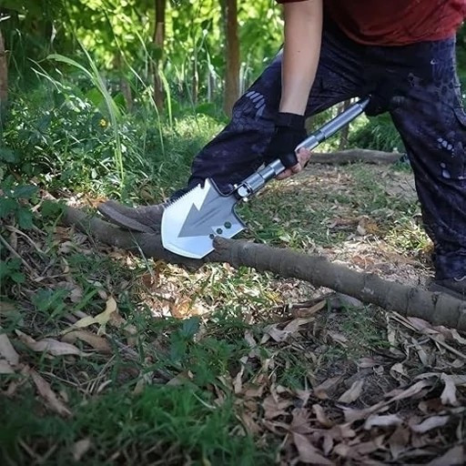 بیل چند منظوره گرین Green Lion Multi Shovel مخصوص کمپینگ و جنگل