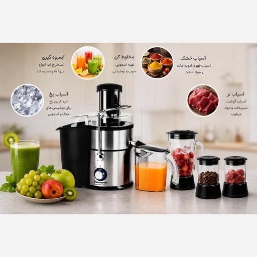 آبمیوه گیری 4 کاره 1800 وات پاناسونیک مدل Panasonic 8900