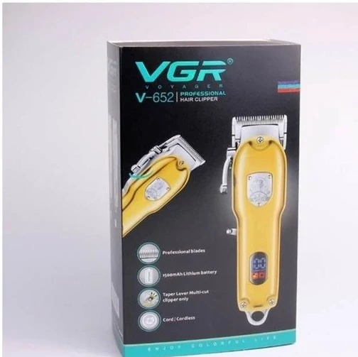 ماشین اصلاح و حجم زن وی جی آر مدل V-652 با گارانتی