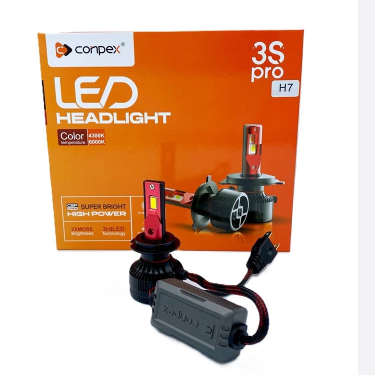 هدلایت نور زرد فابریک conpex 3s pro h1