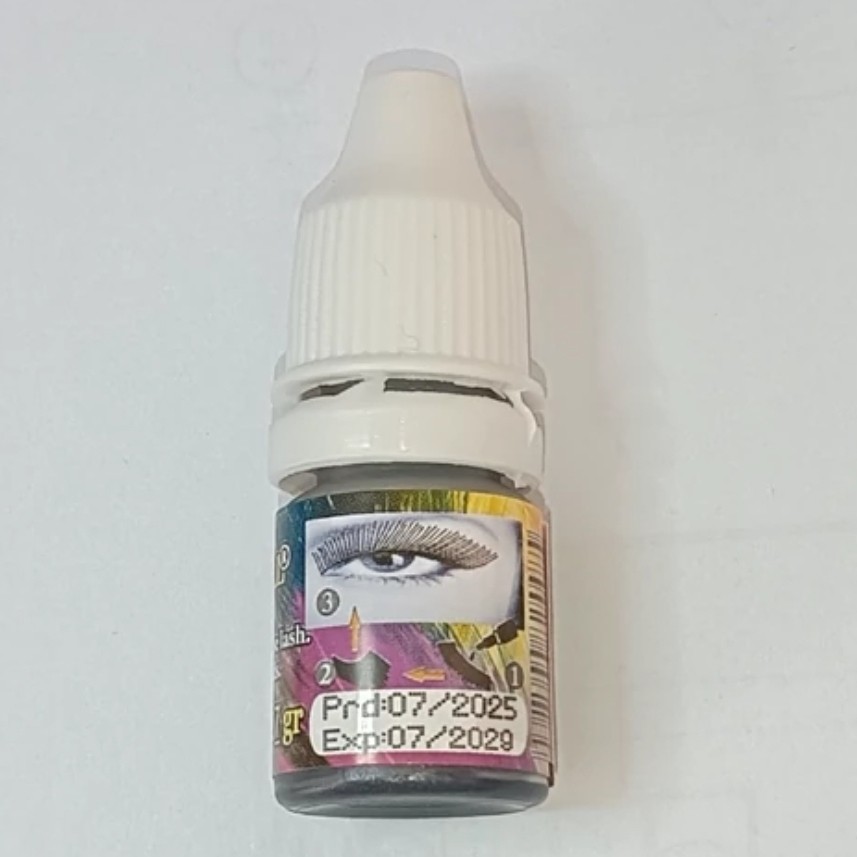 چسب مژه مصنوعی بل بدون گاز کاشت موقت ،