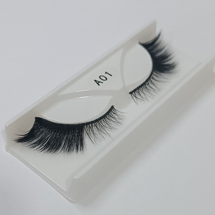 مژه مصنوعی گاث استایل 3d دم دار مژه هیدن ابریشمی کایلی