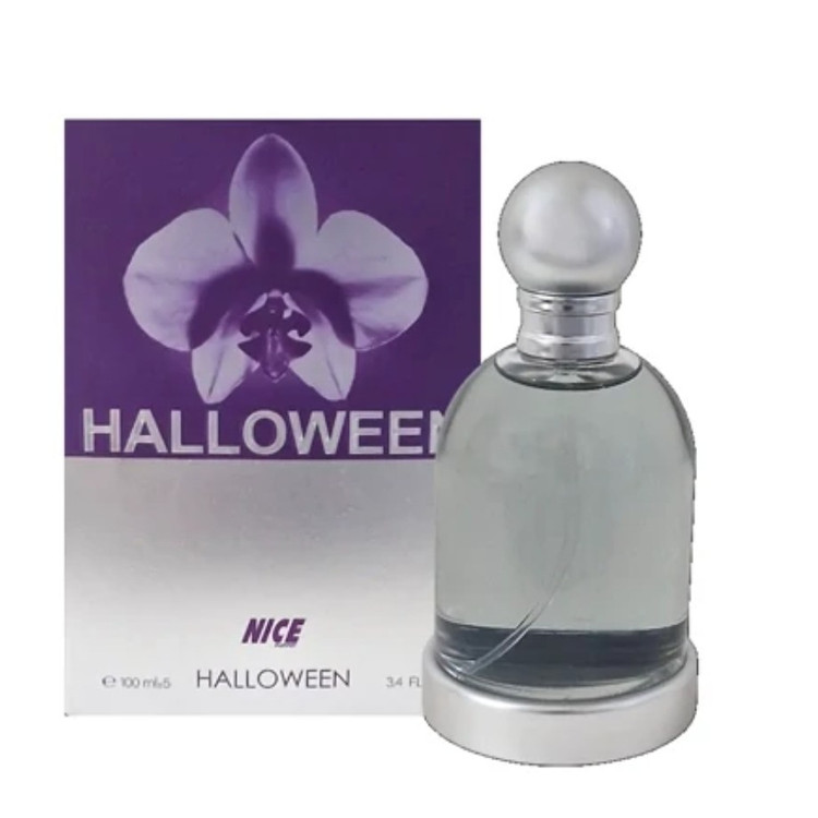 ادکلن زنانه ها لووین بنفش هلوگرام دار halloween