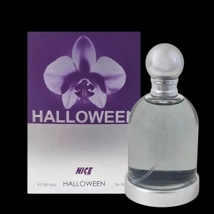 ادکلن زنانه ها لووین بنفش هلوگرام دار halloween