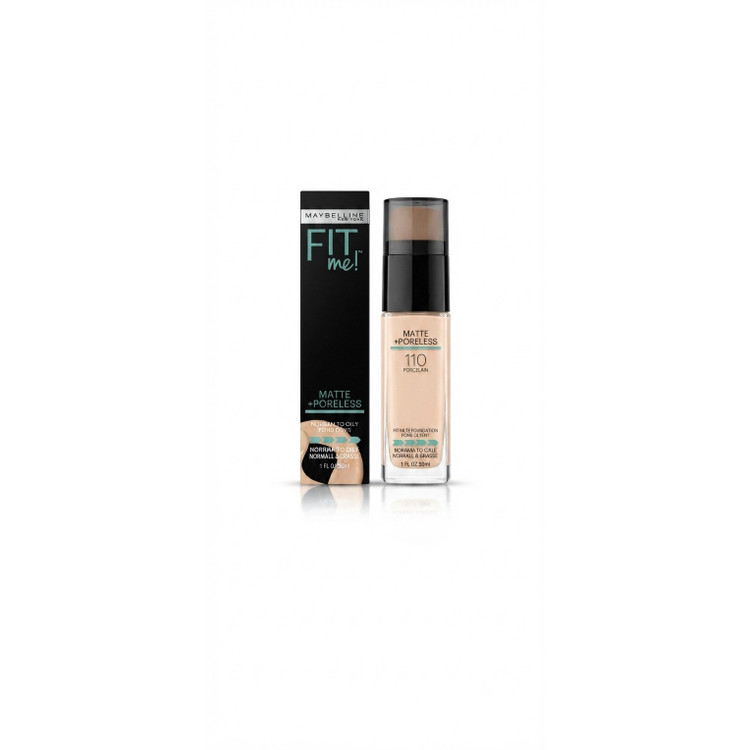 کرم پودر گیاهی مایبلین اورجینال maybelline fitme کرمپودر