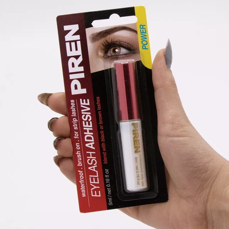 چسب مژه پیرن قلمی اصل piren چسب کاشتمژه در قرمز قلمدار