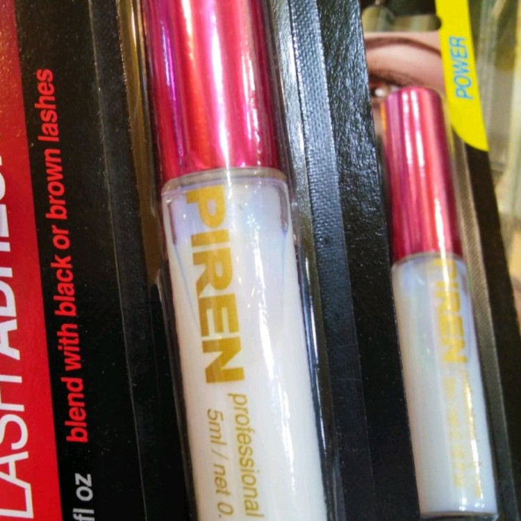 چسب مژه پیرن قلمی اصل piren چسب کاشتمژه در قرمز قلمدار