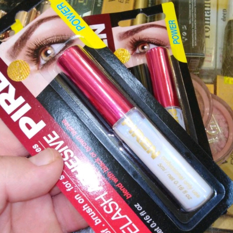 چسب مژه پیرن قلمی اصل piren چسب کاشتمژه در قرمز قلمدار