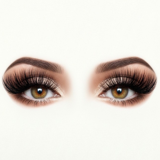مژه مصنوعی خط چشمی 3d مژه راشن مجیک گرل