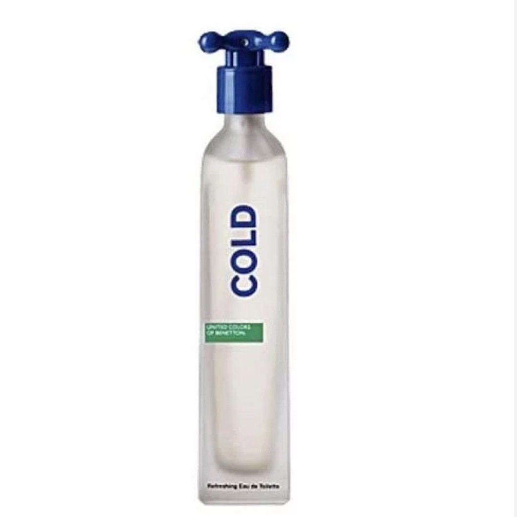ادکلن کولد در فلکه ای اورجینال آبی cold benetton عطر کولد
