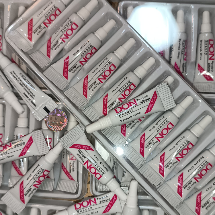 چسب مژه مصنوعی مشکی don eyelash چسب کاشتمژه دان