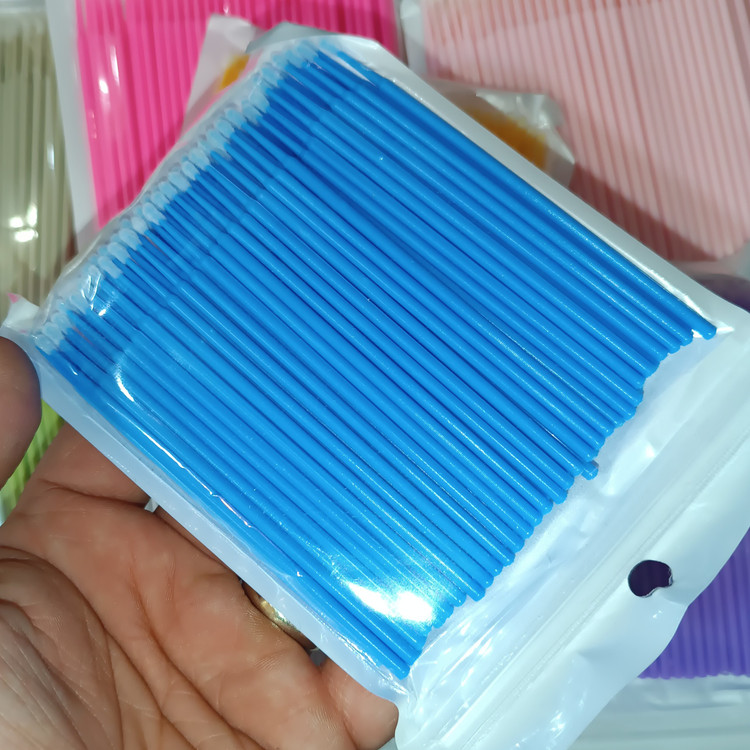 میکروبراش اورجینال 100 عددی میکرو براش کاشت مژه