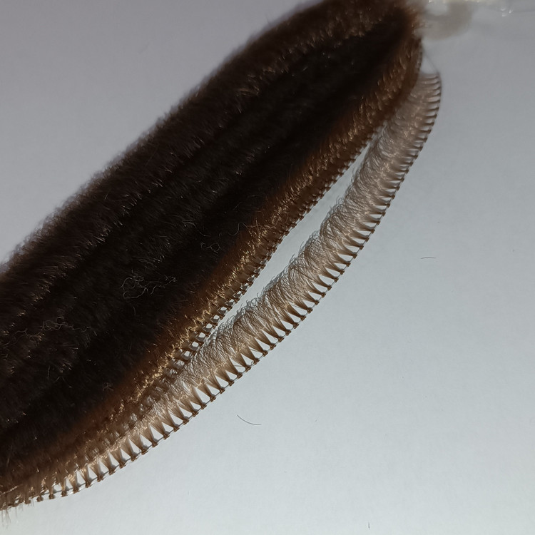 مژه قهوه ای سایز 14 فرDمژه رنگی انواع مژه ریسه ای قهوه ای هیدن کایلی کینگ کیم چسب مژه متری رنگی کاشتمژه هیدن اصل موجوده