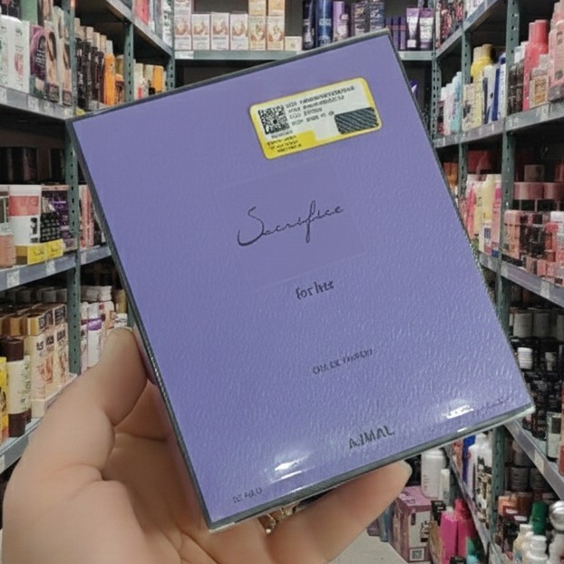 ادکلن ساکریفایس اجمل زنانه اورجینال عطر سکریفایس بنفش