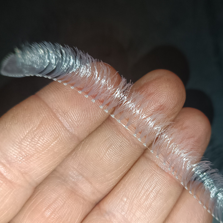 مژه مصنوعی سفید 14 مژه ریسه ای سفید