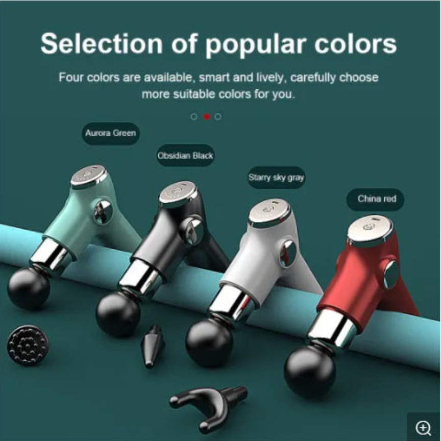ماساژور تفنگی بلوآیدیا مدل323 Blueidea 323 Mini Fascial Gun Massager