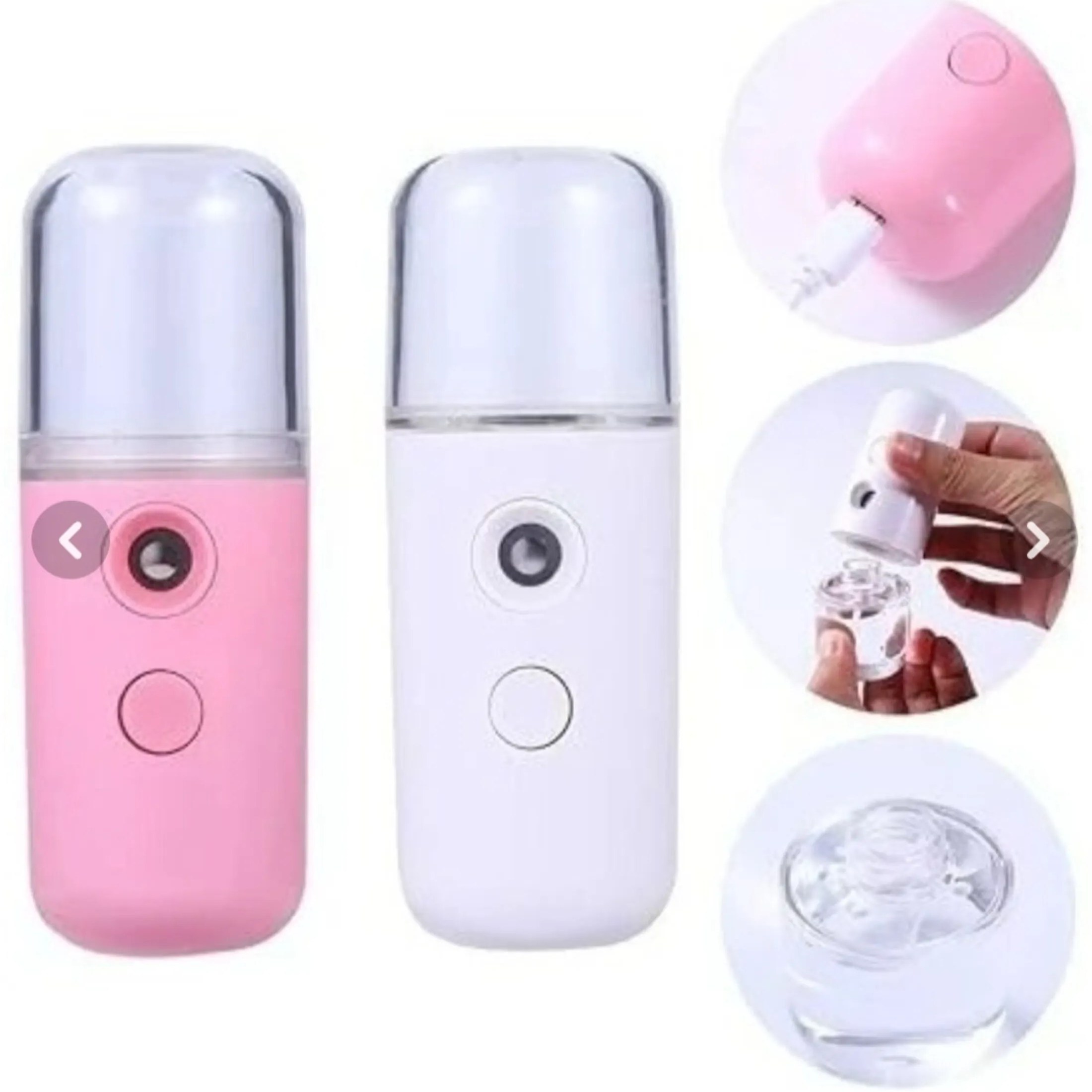 دستگاه بخور سرد مینی چراغدار Skin شارژی (بخور سرد جیبی )