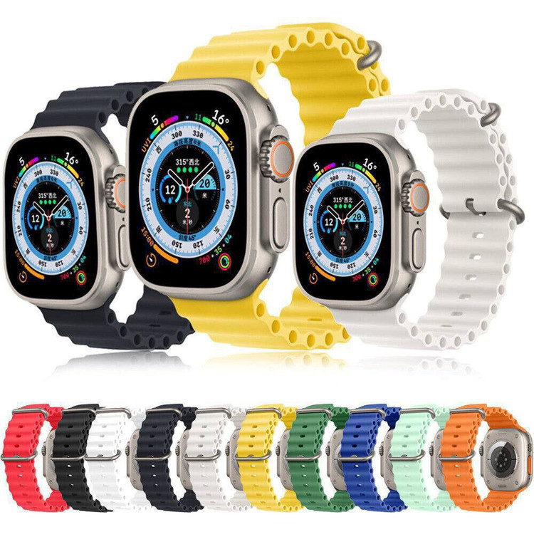 دستبند سیلیکونی ساعت هوشمند قابل استفاده برای انواع مدل ساعت های هوشمند مدل الترا