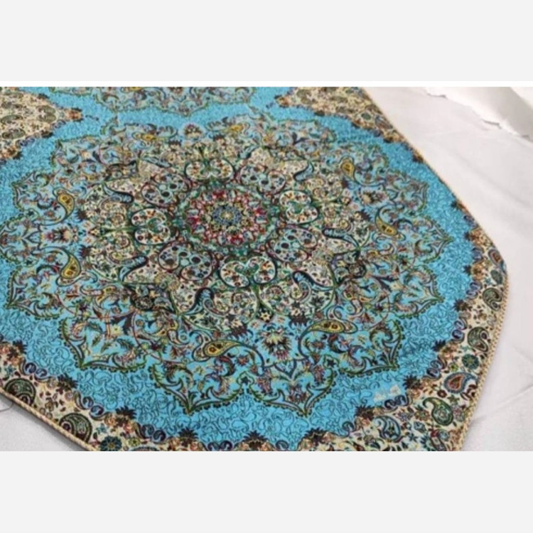 رومیزی رانر بزرگ ناهارخوری ترمه هفت رنگ شناسنامه دار 45*150