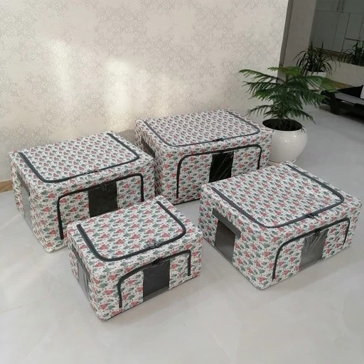 باکس لباس برزنتی اسکلت دار سایز 2 طرح کاکتوس فانتزی تاشو