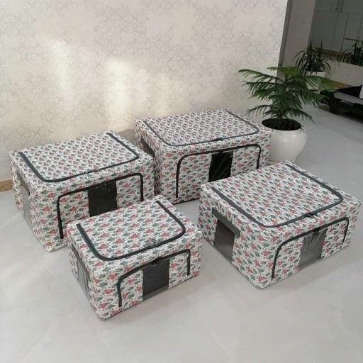 باکس لباس برزنتی اسکلت دار سایز 3 طرح کاکتوس فانتزی تاشو
