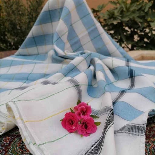 شمد یزدی (روانداز نخی تابستانه) ابراهیمی سایز 160*240