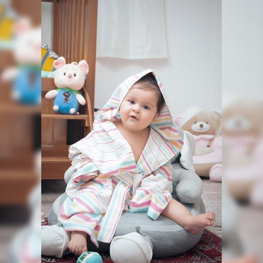 حوله تن پوش نخی یزدی ابراهیمی کودک سایز 60
