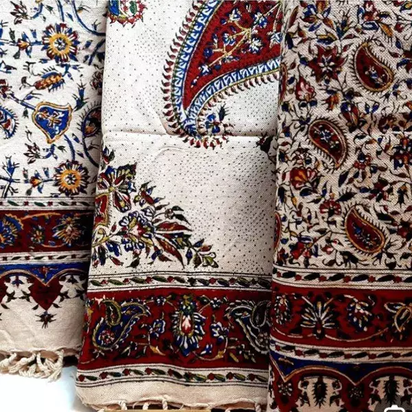 رومیزی قلمکار اصفهان 100*100