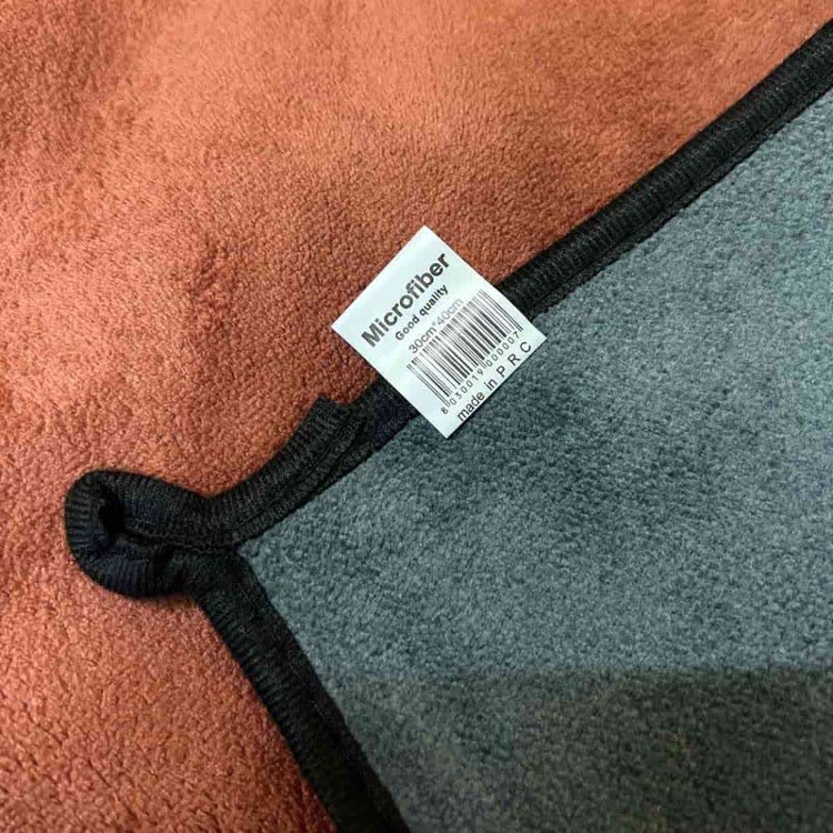 دستمال دورو میکروفایبر نانو سایز 30*40